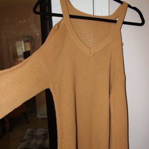 Mustard Sweater Tunic